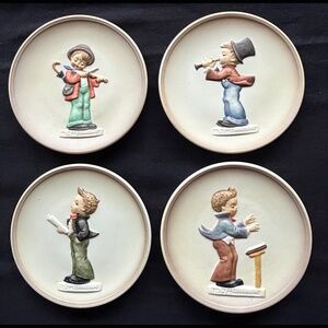 Hummel Miniature Plates • Little Music Makers (Mini-Plate Series)